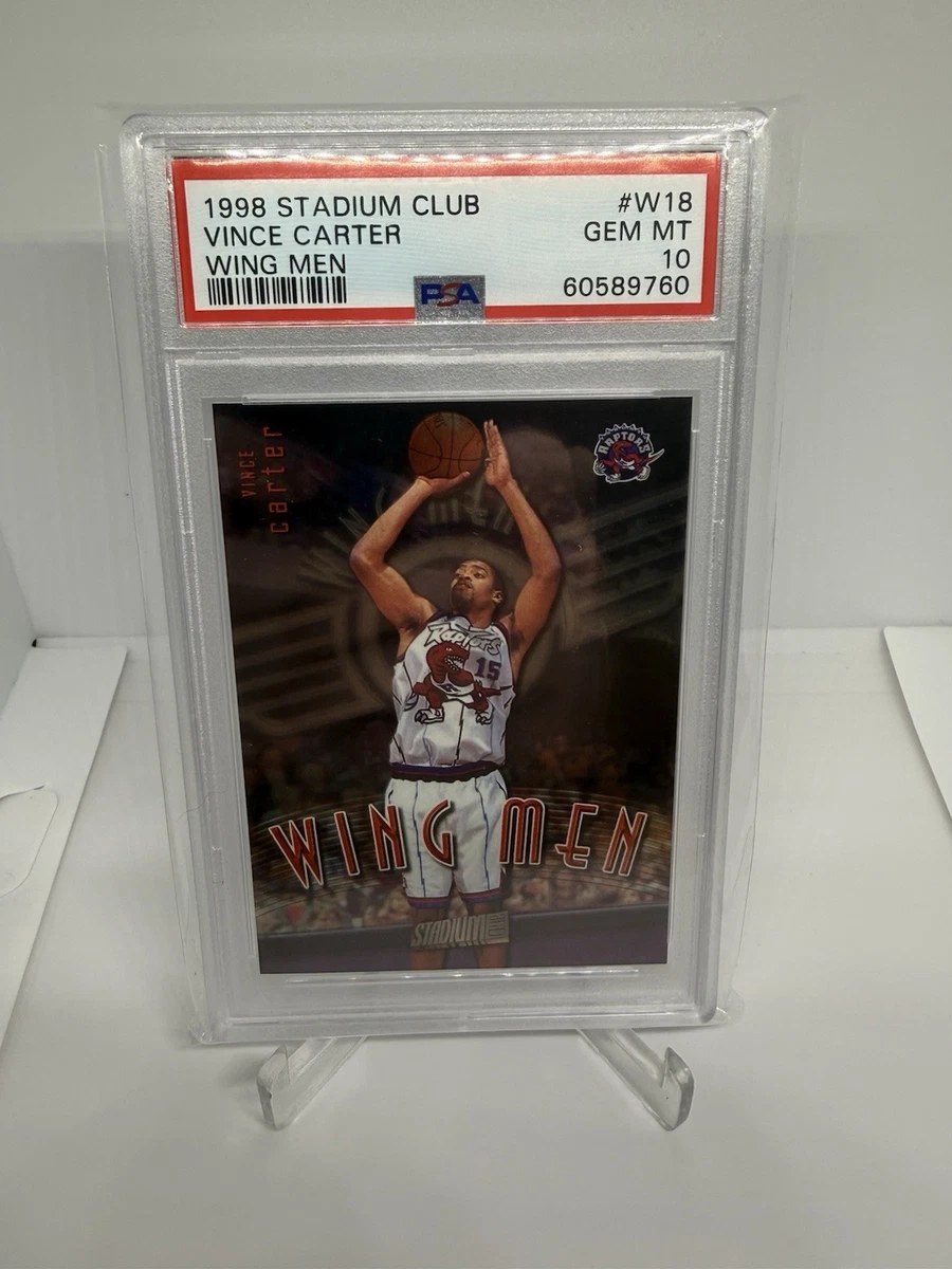 Vince Carter Basketball Grade 10 Rookie Sports Trading Cards