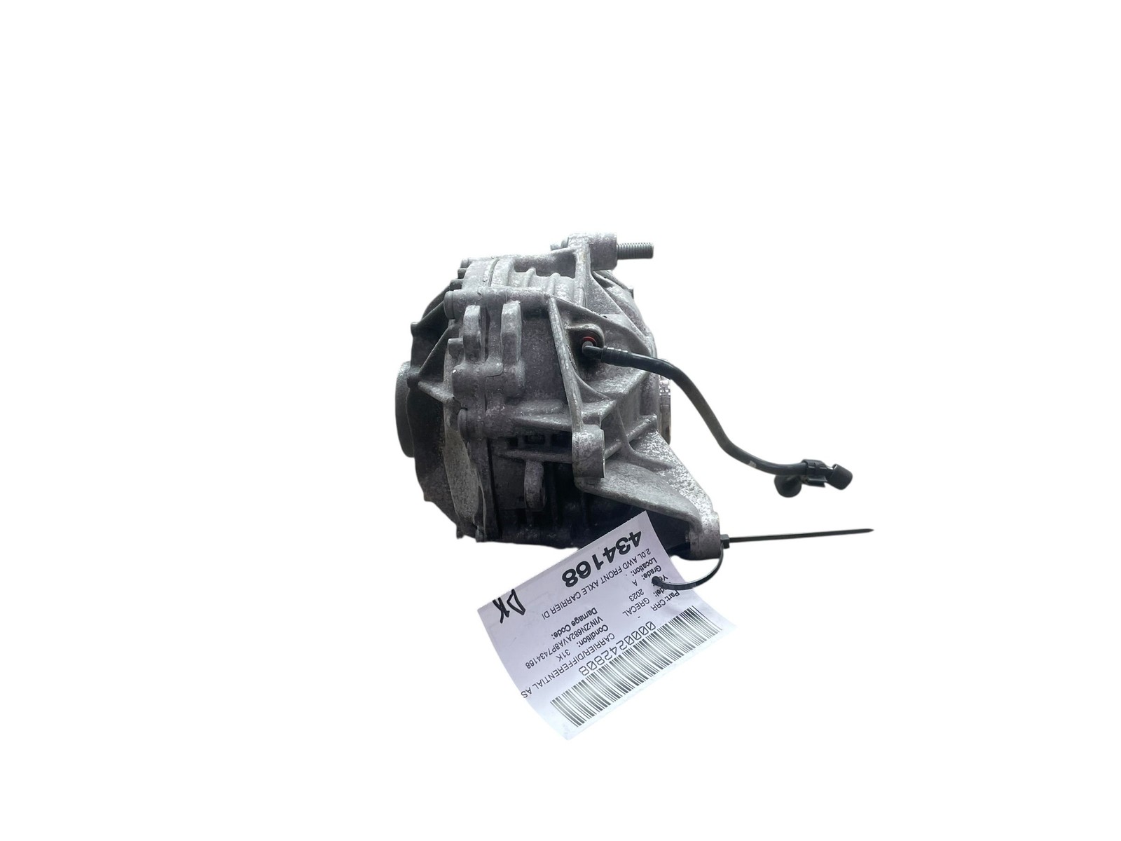2023 MASERATI GRECALE M182 2.0L AWD FRONT AXLE CARRIER DIFFERENTIAL ASSEMBLY 31K