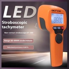 Digital Handheld Stroboscope, LED Flash Strobe Tachometer,Speed Tester