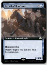 MTG Herald of Hoofbeats (Extended Art) Commander: March of the Machine LP