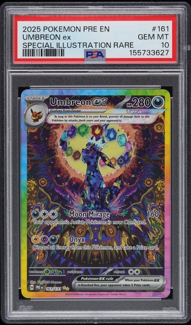 Umbreon ex #161 (Prismatic Evolutions (2025))