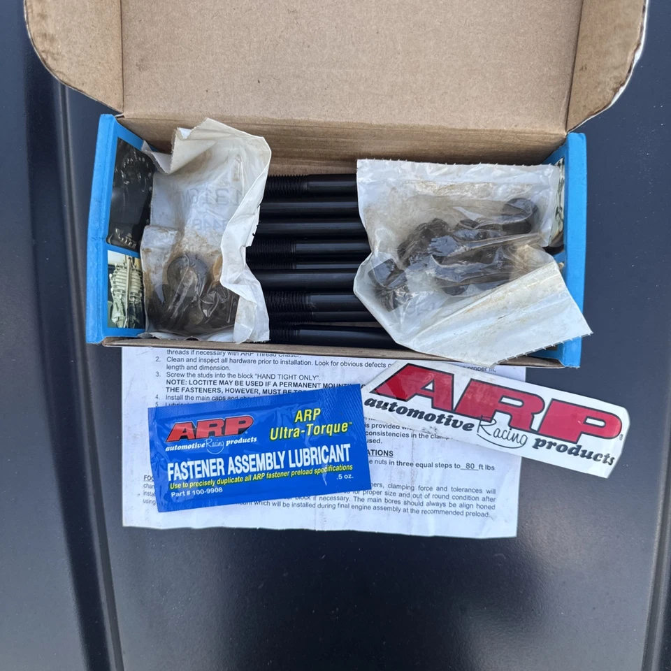 Kit de pernos principales ARP Honda Prelude H22A H22A1 H22A2 H22A4 H23A 208-5401 Foto 3 de 3