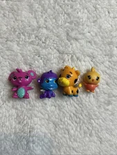 Hatchimals Collectibles Lot of 4 Figures pre-owned not in best condition