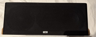 HECO Mythos 500 Center Lautsprecher Boxen Schwarz Holz