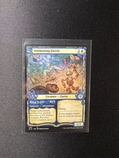 Animating Faerie 280/269 - Alternate Showcase Throne of Eldraine NM MTG Card