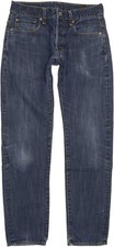 G-Star 3301  Herren Blau Straight Slim  Jeans W31 L30 (86388)