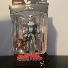 Marvel Legends Deadpool X-Force Sasquatch BAF Gray Suit Hasbro Sealed Figure