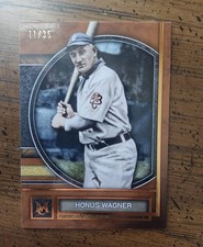 2025 TOPPS Museum Collection #87 Honus Wagner 11/35 Pittsburgh Pirates HOF 