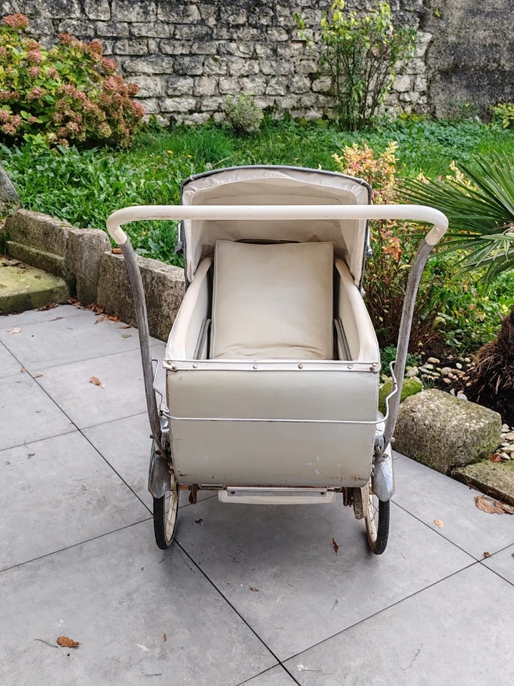 Landau ancien année 40-50 à restaurer LYS - Photo 4/4