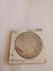 1922 peace dollar