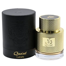 Qaaed by Lattafa perfume for unisex EDP 3.3 / 3.4 oz New in Box