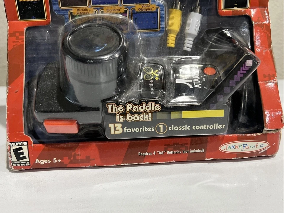 ATARI Plug n PLAY TV Retro Gaming 13 Built in Video Games NEW Breakout PONG Jakk - Image 2 of 4