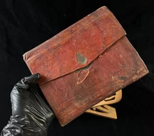 Islamic Quran Arabic Hand written Manuscript 66 Pages Maghribi Leather Binding