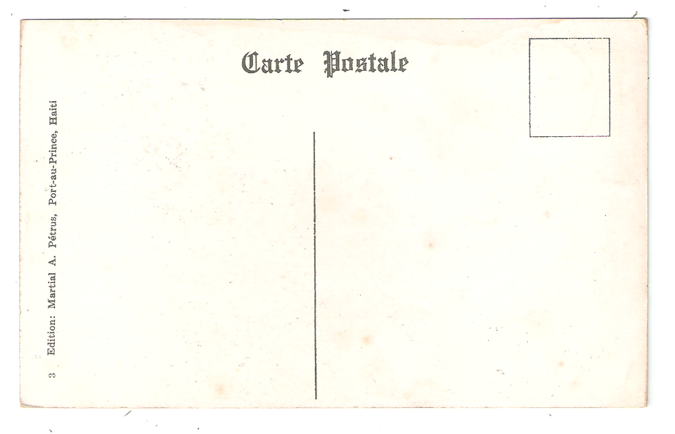 cpa Avenue du Bois Verna, Port au Prince Haiti eBay