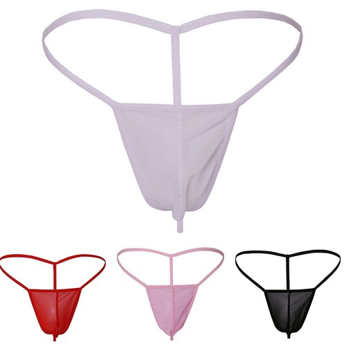 Dessous für Herren durchsichtig Unterwäsche niedrige Taille Polyester Stoff le