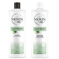 Nioxin Scalp Relief Cleanser Shampoo + Conditioner Je 1000Ml / 2L-Xxl-Set