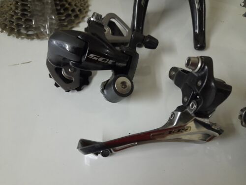 SHIMANO 105 BLACK PARTIAL GROUPSET - Picture 5 of 6
