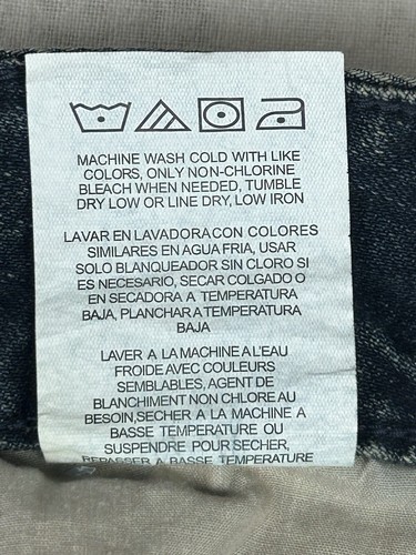 Pantalones de mezclilla Rock 47 para hombre talla 36x34 corte bootcut calce relajado - Imagen 10 de 15