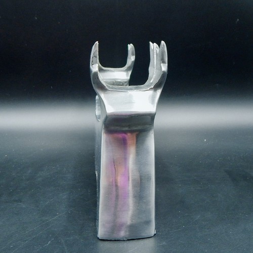 Holiday Collection Metal Reindeer Silver Taper Candle Holder Sears - Picture 2 of 8