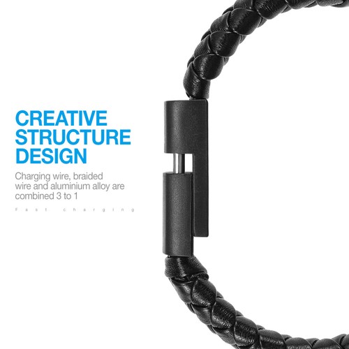 Geflochtene Armband Ändern Kabel -Kabel Mode Geflochtene Kabel - 第 2/10 張圖片