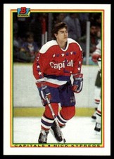 1990-91 Bowman Nick Kypreos Rookie Washington Capitals #67