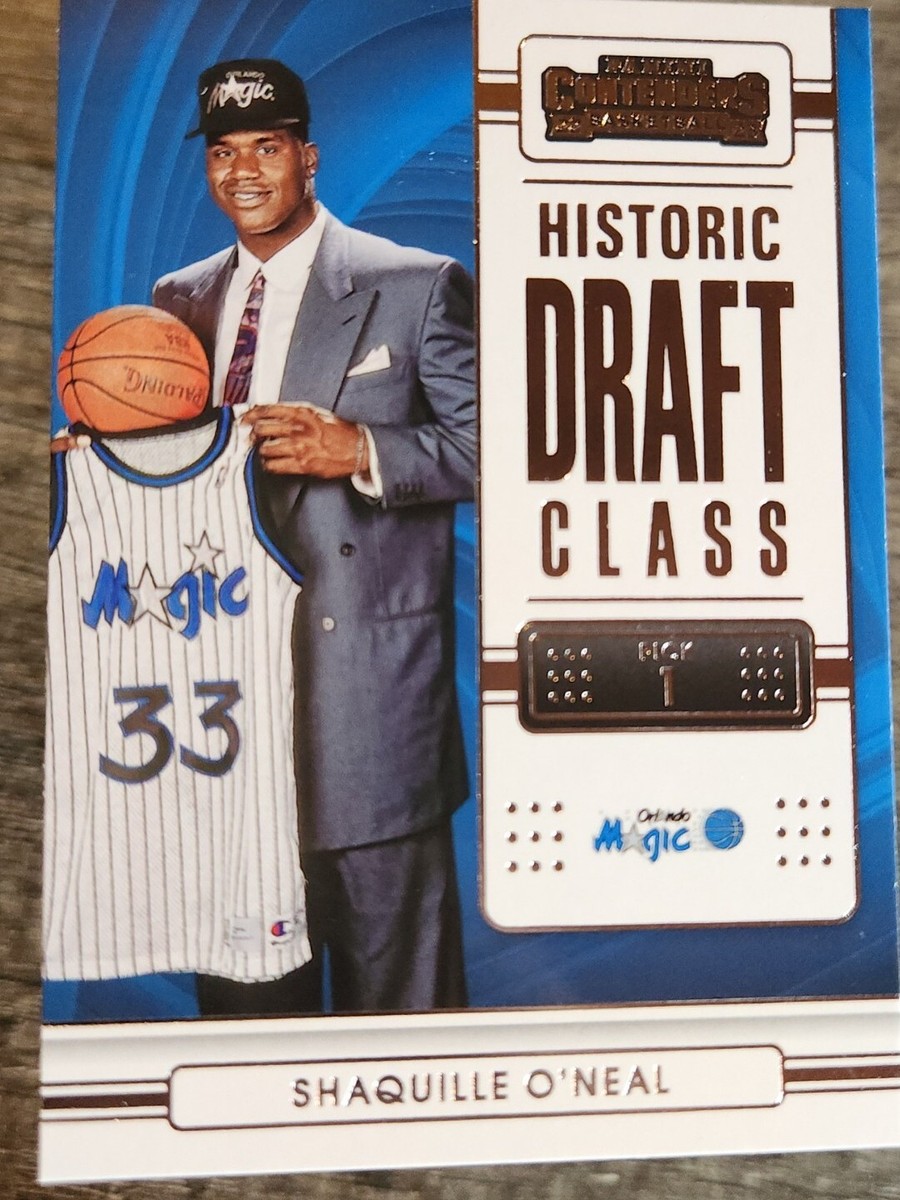Shaquille O'neal 2022-23 Panini Contenders #1 historic draft class