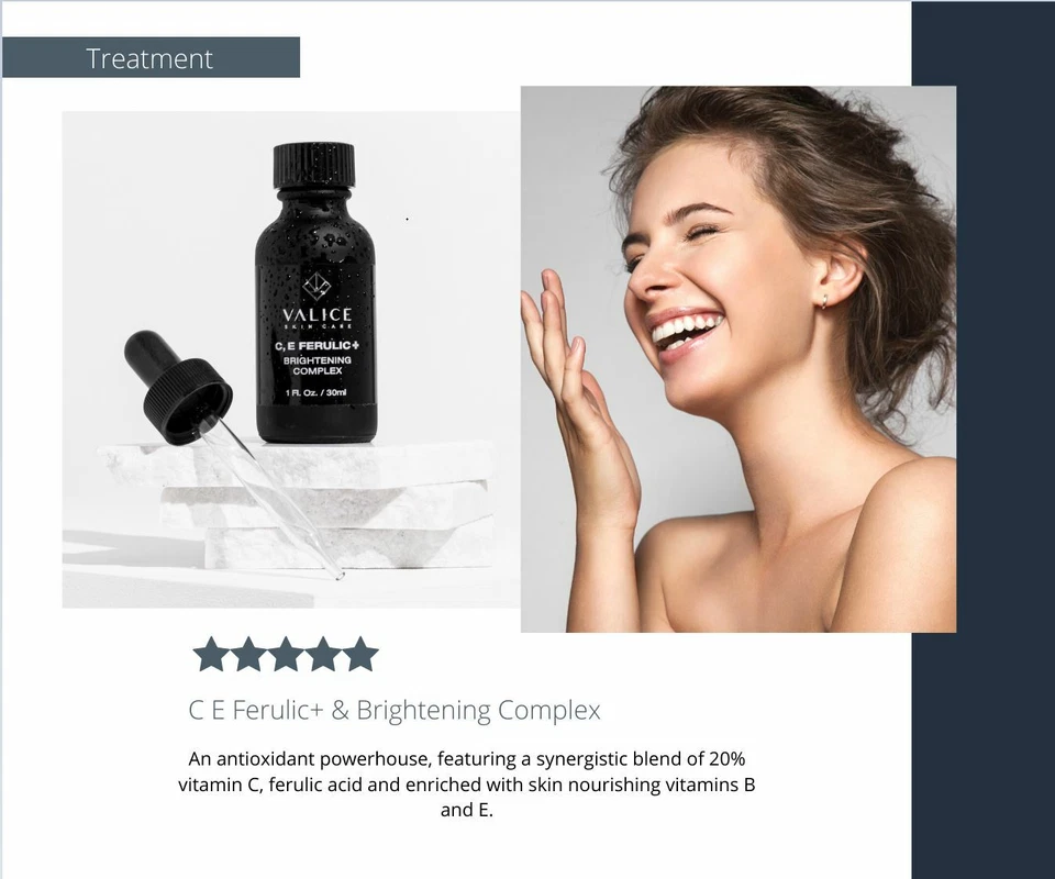 CE Ferulic Vitamin C Brightening Serum ( Medical Grade ) & HA Renew Toner Set - Image 4 of 4