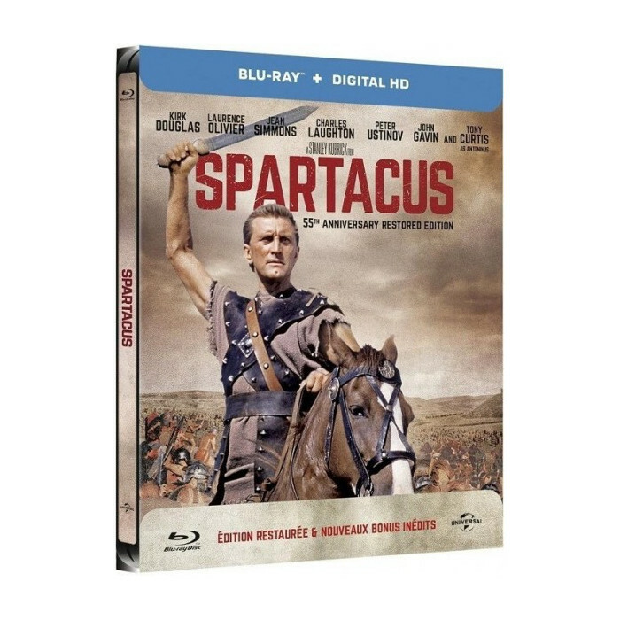 Spartacus Blu-Ray Steelbook Nuova