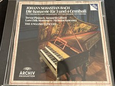 Johann Sebastian Bach: Die Konzerte for 3 und 4 Cembali CD 1983, Archiv Gilbert