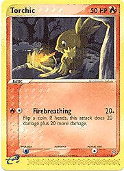 Pokemon EX Dragon  77/97 Torchic Card