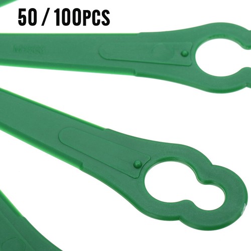 100X Kunststoffklingen Cutter Ersatz für Akku-Grassentrimmer Strimmer Werkzeug - Bild 13 von 13