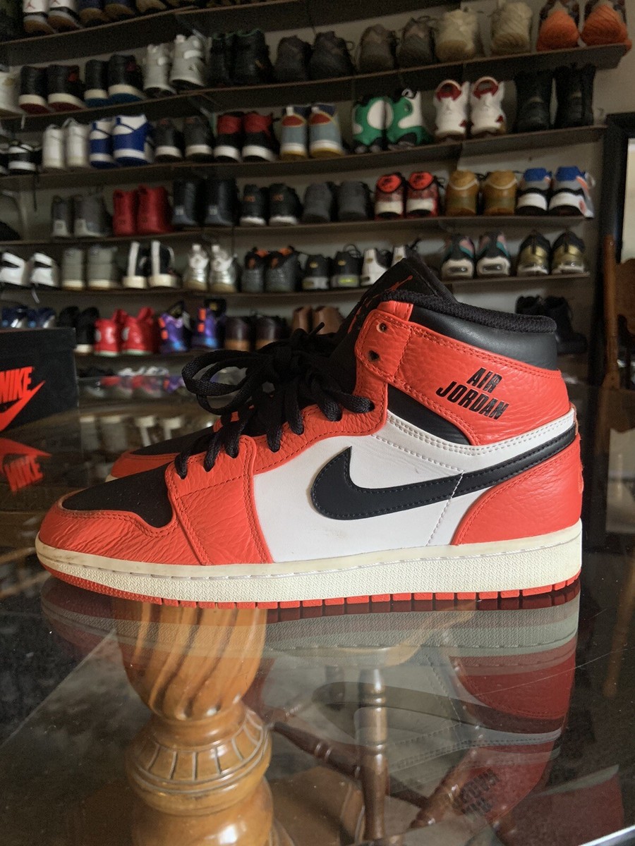 Men's 9 (42.5) Air Jordan 1 Retro 'Rare Air Max Orange' | eBay
