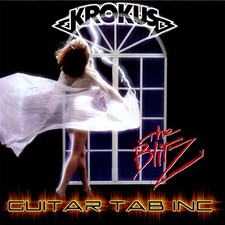 Krokus Digital Guitar Tab THE BLITZ Lessons on Disc Fernando Von Arb