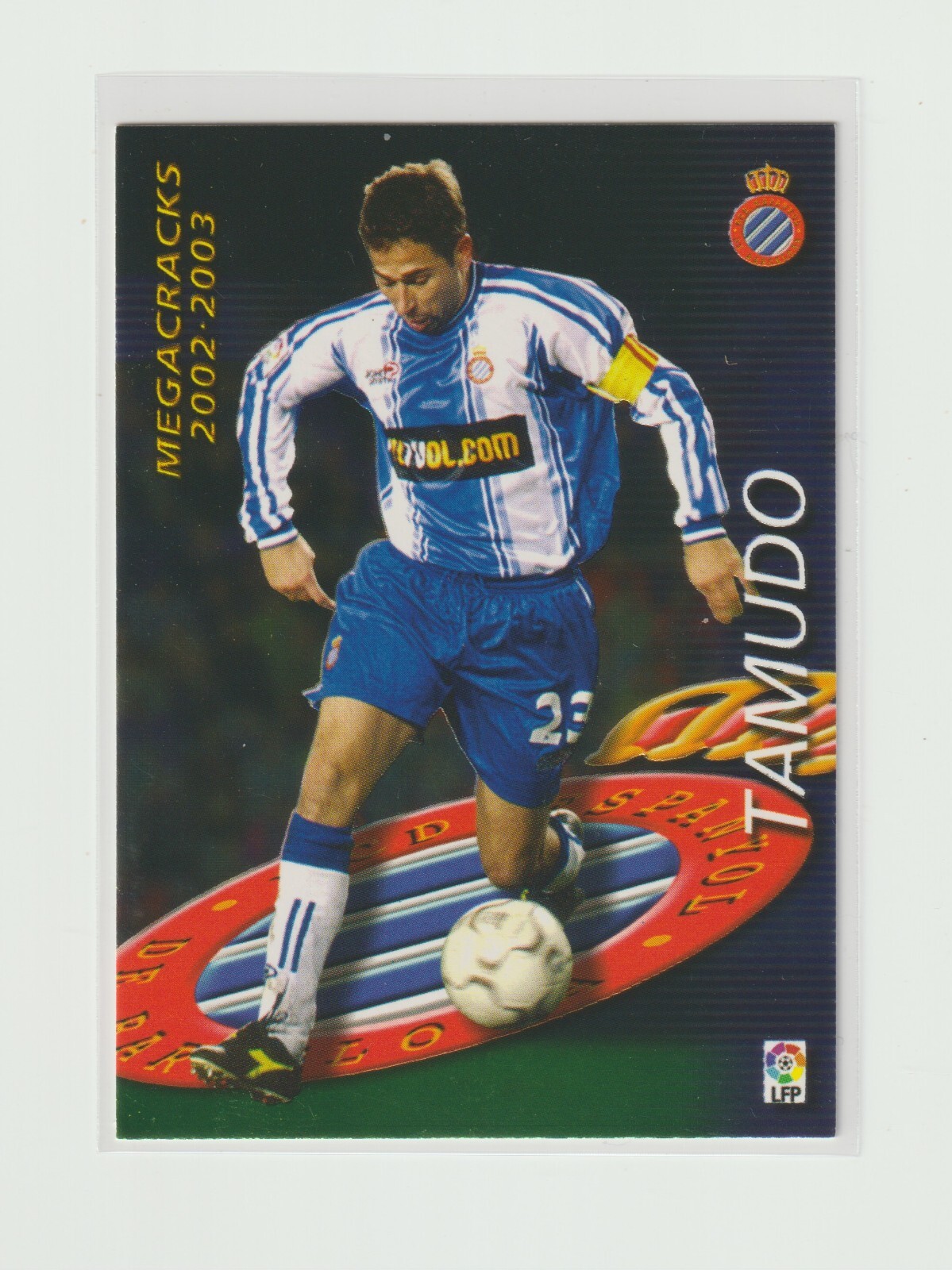 2002-03 PANINI MEGACRACKS FOIL No.384 [ RAUL TAMUDO ] ESPANYOL
