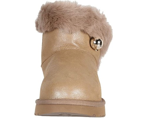 Mini Botas Ugg Clásicas Cortas Pelusa Pin 100% Auténticas Talla 5 EE. UU. Nuevas en Caja - Imagen 3 de 8