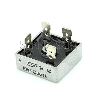 1 pcs KBPC5010 Bridge Rectifier Gleichrichter 1000V AC change DC 50A KBPC-5010