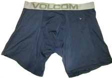  1 Volcom Sport Stretch Men Performance Boxer Brief Underwear Sz M-NWOT-NAVY-N