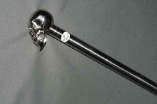 Victorian walking stick Eagle stainless steel cane Skull handmade design gift
