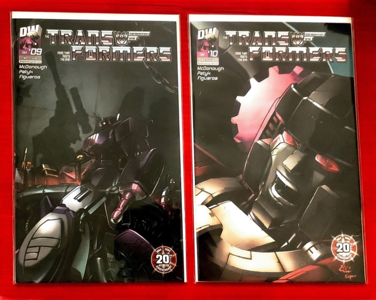 TRANSFORMERERS MORE THAN MEETS THE EYE＃1 TRANSFORMERS GENERATION 1 MORE THAN MEETS THE EYE #1-10 SET