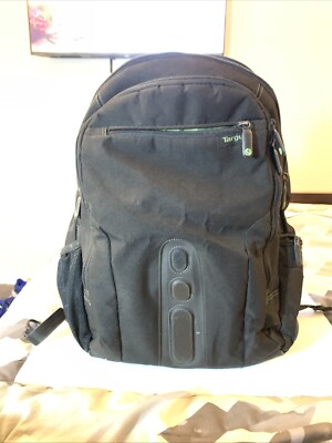 Targus 17 Spruce EcoSmart Checkpoint TSA Friendly Backpack 17  27L Black LNWOT