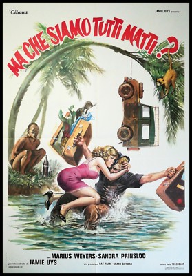 MA CHE SIAMO TUTTI MATTI ? Manifesto 2F Poster Originale Cinema WEYERS PRINSLOO