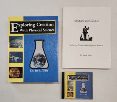 Apologia EXPLORING CREATION WITH PHYSICAL SCIENCE Textbook, Solutions/Tests, CD