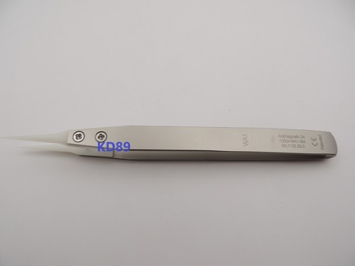DUMONT Pinzette WA1 Griff mit 15 Delrin Spitzen SCHWEIZER HERGESTELLT - Bild 3 von 8
