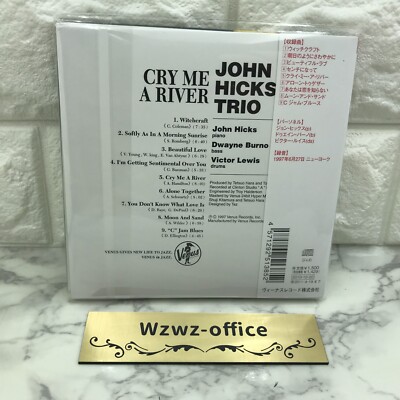 安い，2025】 【オリジナル】JOHN HICKS TRIO / CRY ME A RIVER