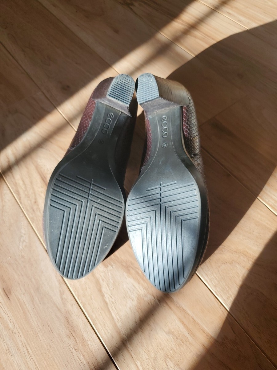 こうちゃん☆ECCO SHAPE 55 PLATEAU Pump☆ Women's ECCO Shape 55 Plateau Stack Shootie Platform Pump