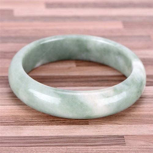 Élégant véritable bracelet de jade vert nature-tz - Imagen 6 de 11