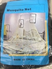 Princess Bed Canopy Netting Mosquito Net Round Lace Dome Twin Full and Queen