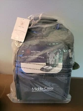 Picnic Time 'PT-Colorado' Insulated Backpack Cooler Gray with tags