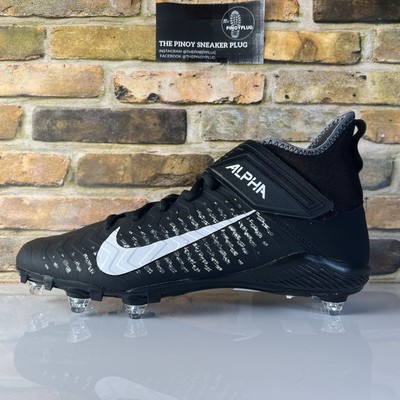 Mens 12 - Nike Alpha Menace Pro 2 Panda Black Football Cleats  CK4277-001 New