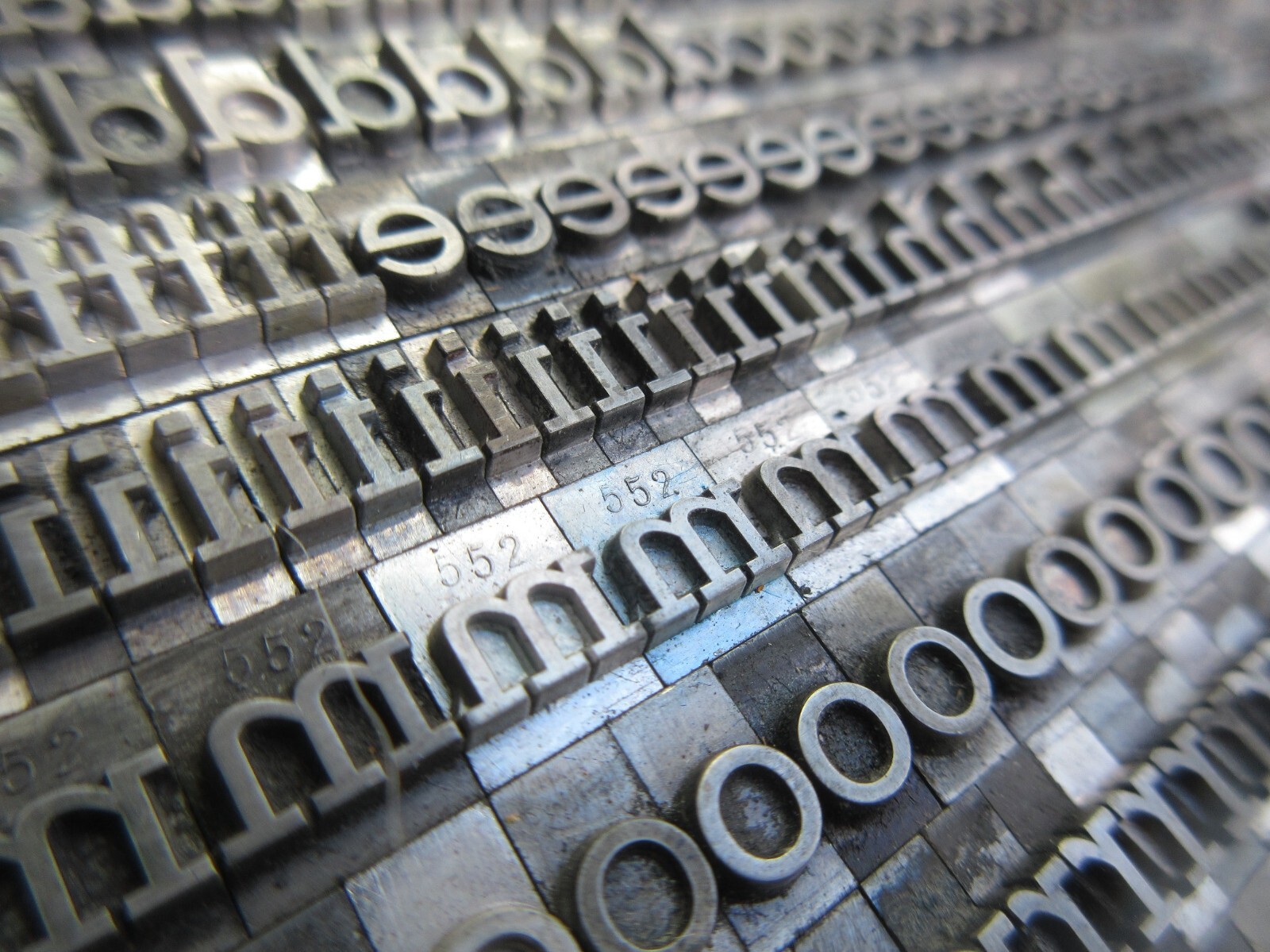 Letterpress Lead Type 24 Pt. Stymie Medium ATF 552 F93 eBay